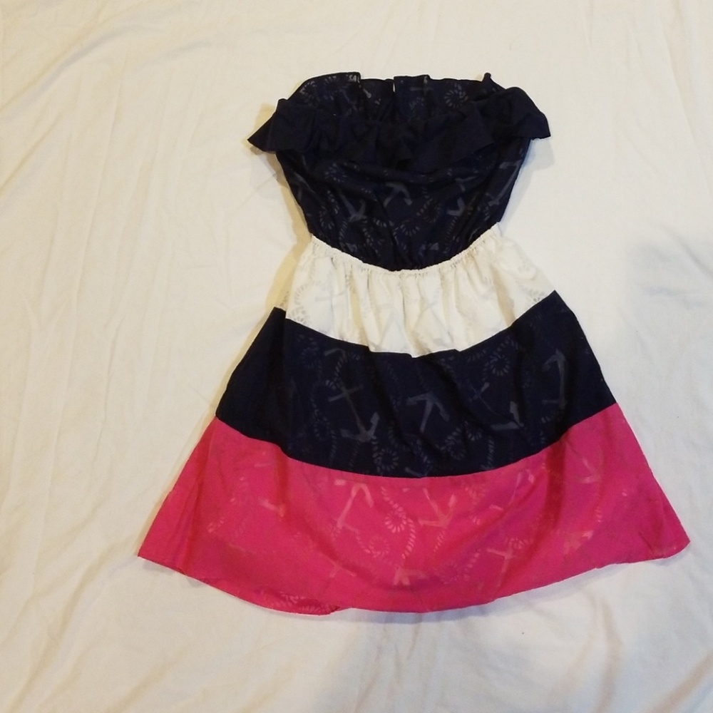Strapless Lilly Pulitzer mini dress
